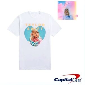 TAYLOR SWIFT Lover Era Capital One Exclusive Tee